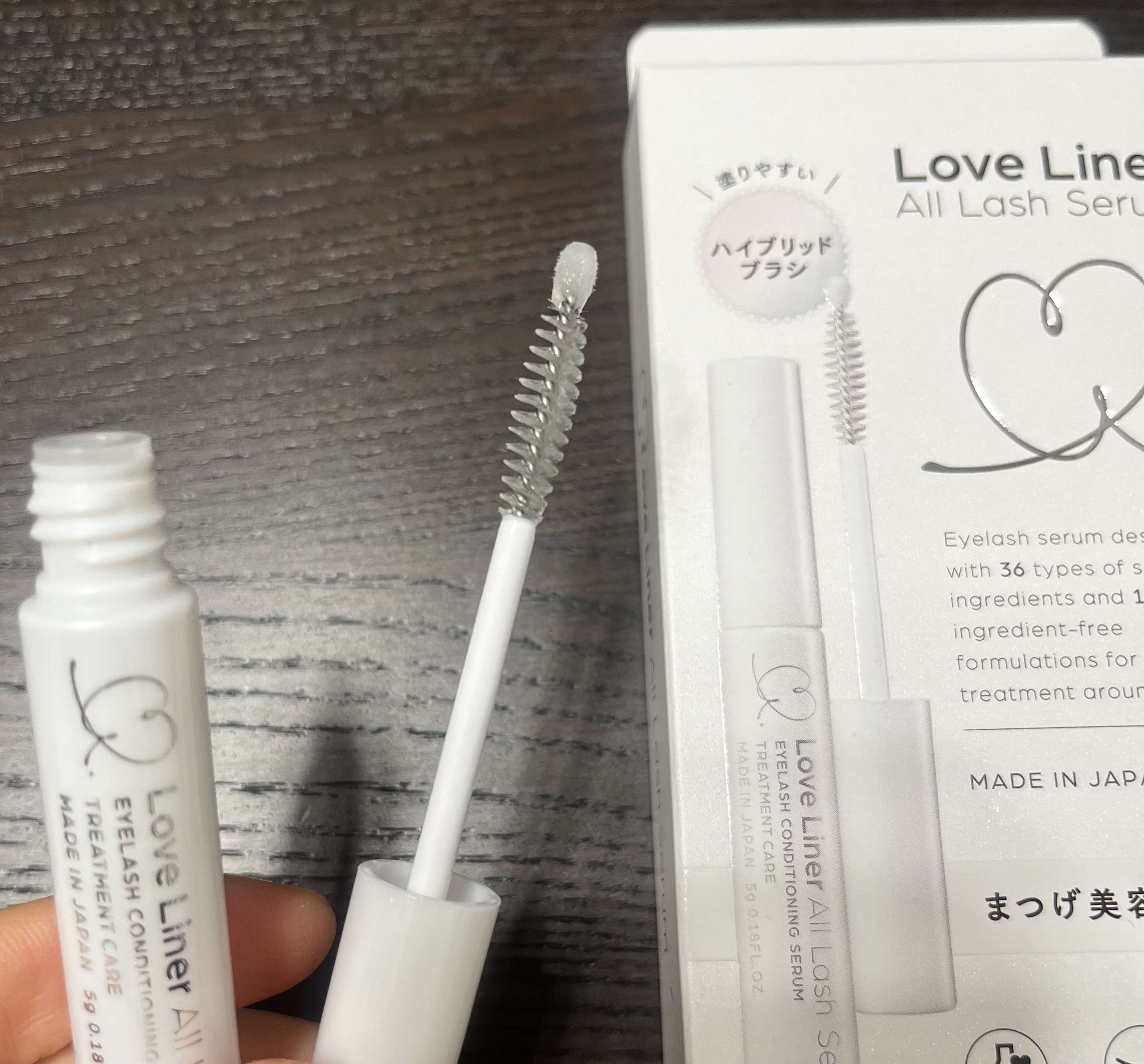 ラブ・ライナー オールラッシュ セラムR＜まつげ美容液＞/ラブ・ライナー/まつげ美容液を使ったクチコミ（1枚目）