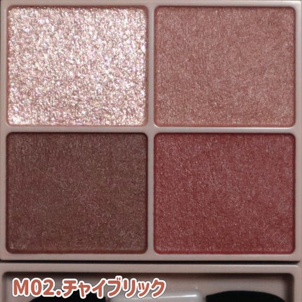 シルキースフレアイズ(マットタイプ)/キャンメイク/アイシャドウパレットを使ったクチコミ(2枚目)