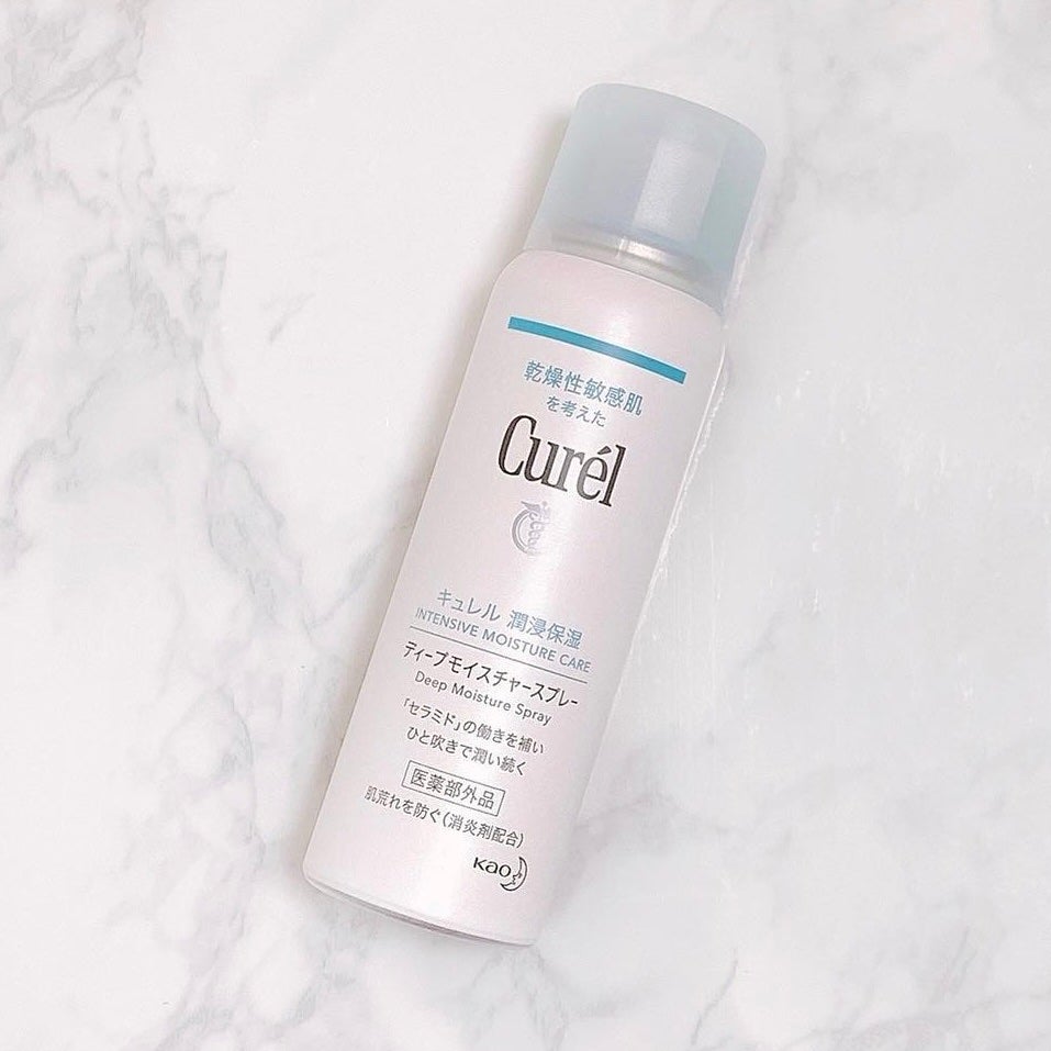 ディープモイスチャースプレー/キュレル/ミスト状化粧水を使ったクチコミ(1枚目)