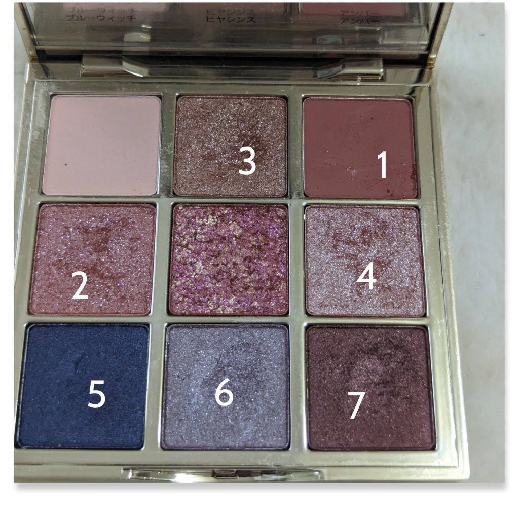 長相思シリーズ 9色アイシャドウパレット/CATKIN/アイシャドウパレットを使ったクチコミ(4枚目)