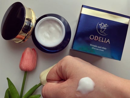 リンクル&ホワイト オールインワンクリーム/ODELIA/オールインワン化粧品を使ったクチコミ(4枚目)