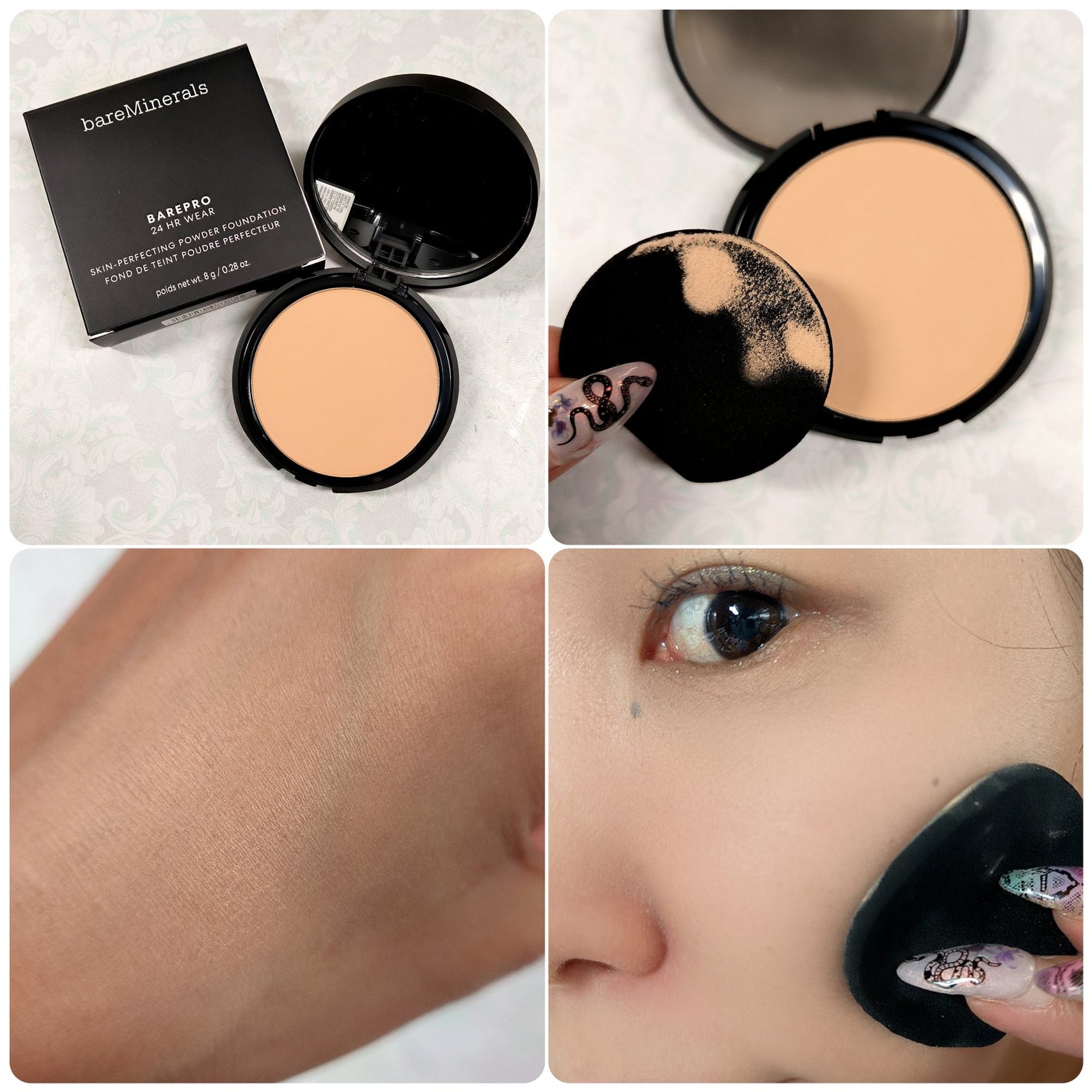 ベアプロ 24HR パウダー ファンデーション/bareMinerals/パウダーファンデーションを使ったクチコミ(3枚目)