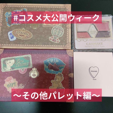 ナイストゥミーチュートランク/MAJOLICA MAJORCA/アイシャドウパレットを使ったクチコミ(1枚目)