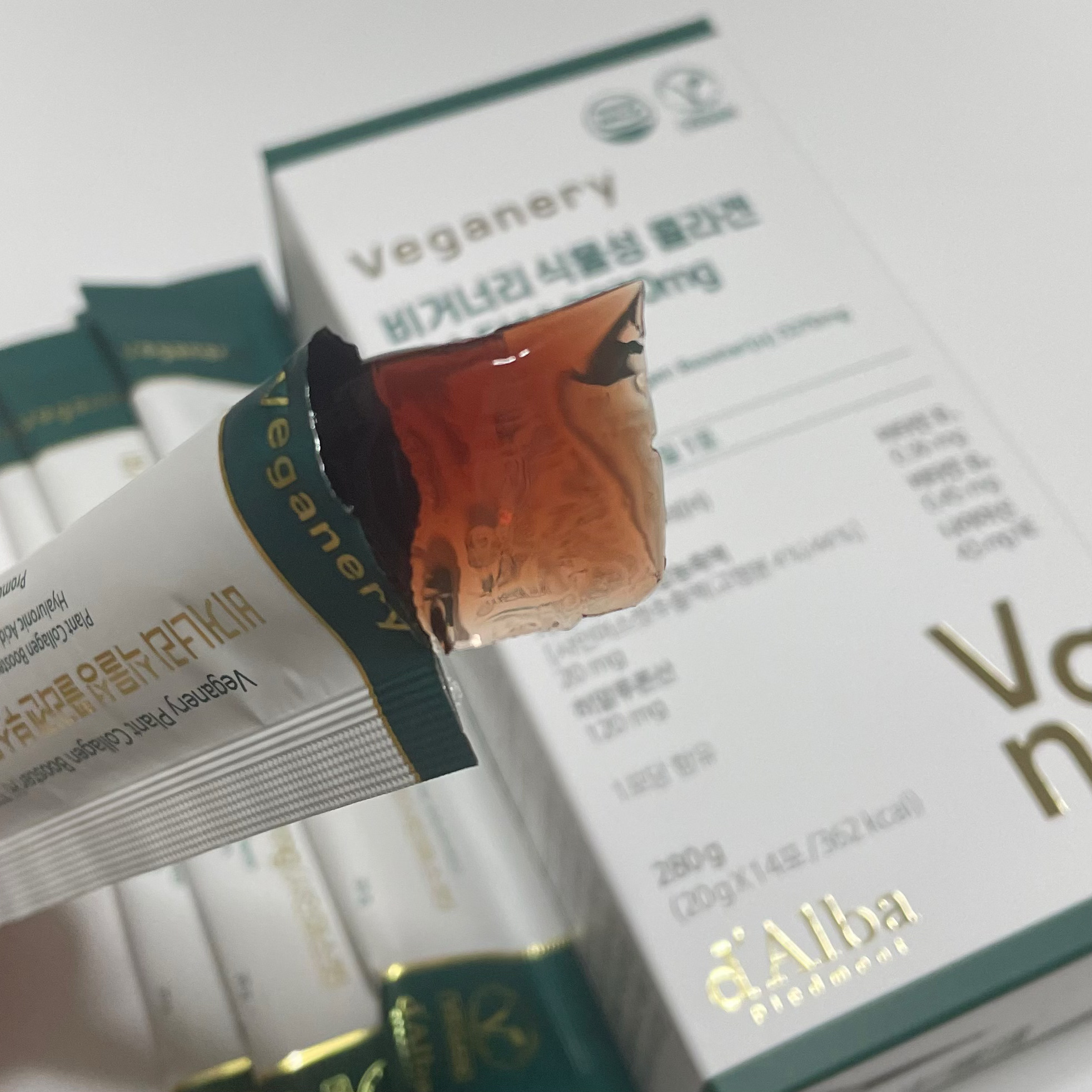 ヴィーガナリー植物性コラーゲン/ダルバ/美容サプリメントを使ったクチコミ（2枚目）