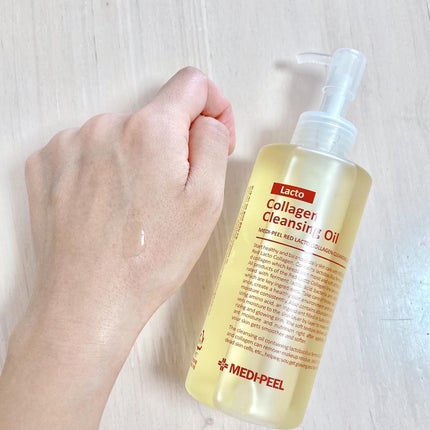 レッドラクトコラーゲンクレンジングオイル/MEDIPEEL/オイルクレンジングを使ったクチコミ(3枚目)