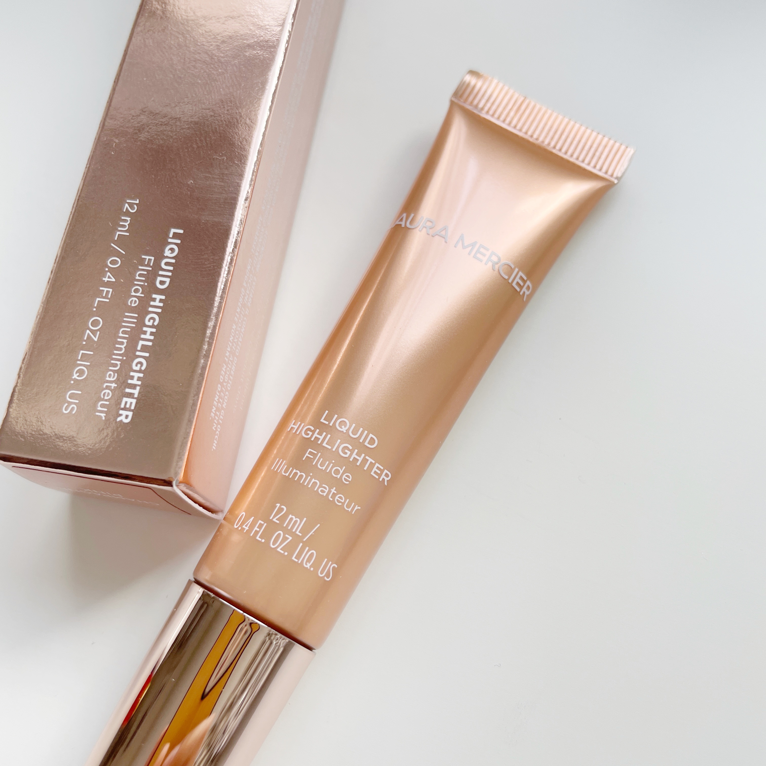 ローズグロウ リキッド イルミネーター/ローラ メルシエ/リキッドハイライトを使ったクチコミ（2枚目）