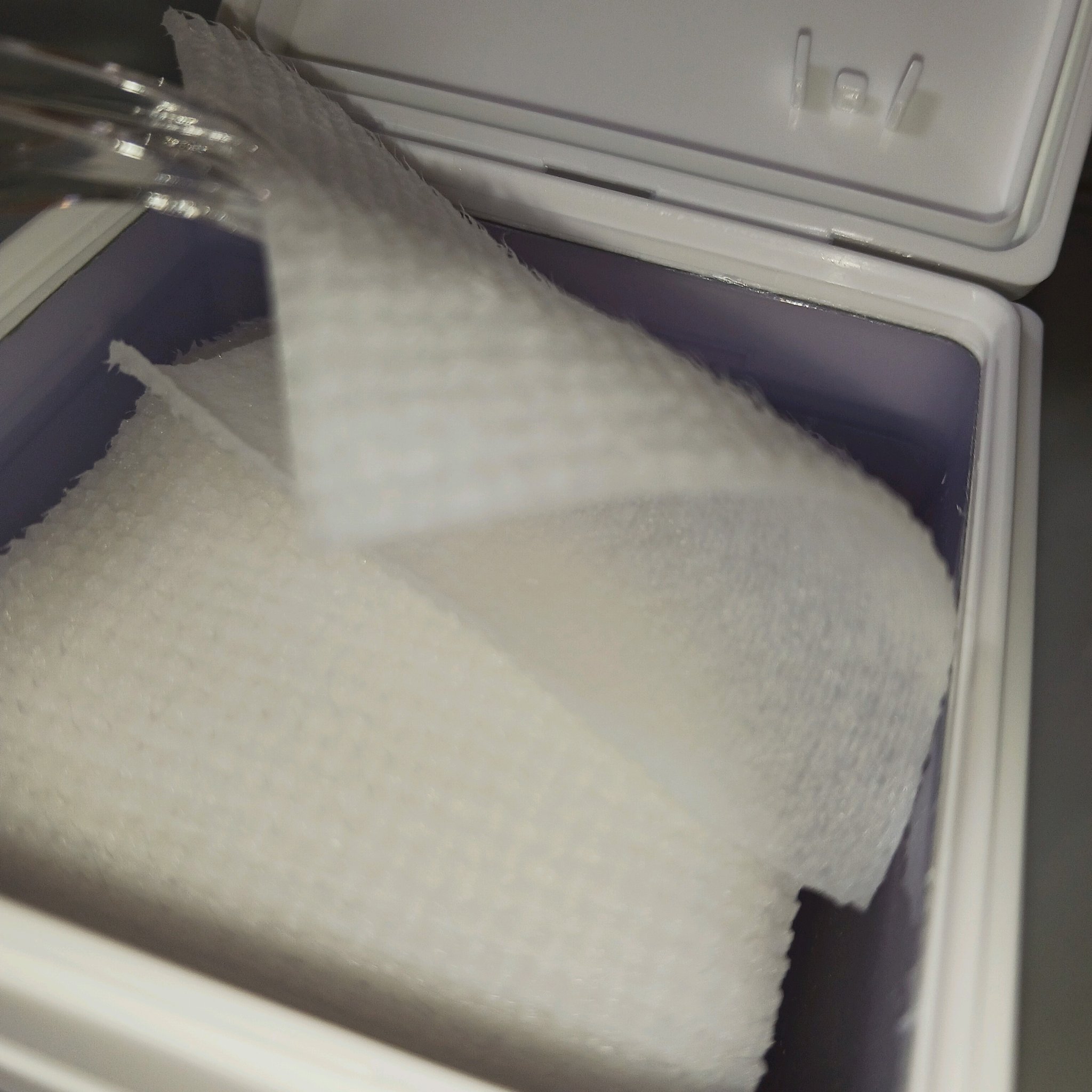 ハイポアラジェニックシカガーゼパッド/Dermatory/トナーパッドを使ったクチコミ（3枚目）