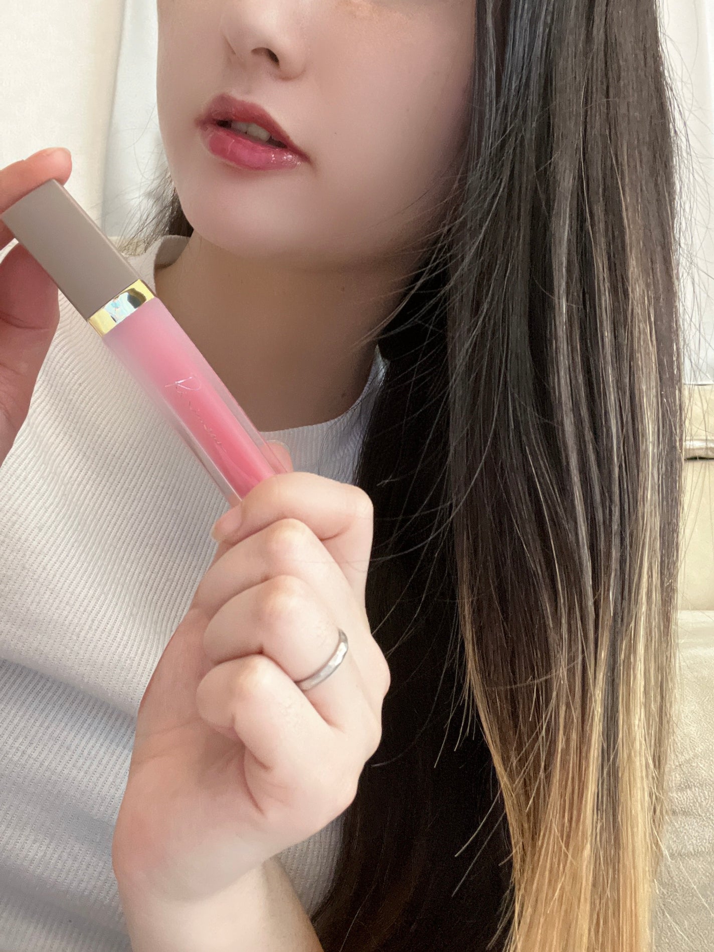 ミューテッドシアーティント/Ririmew/リップティントを使ったクチコミ(3枚目)