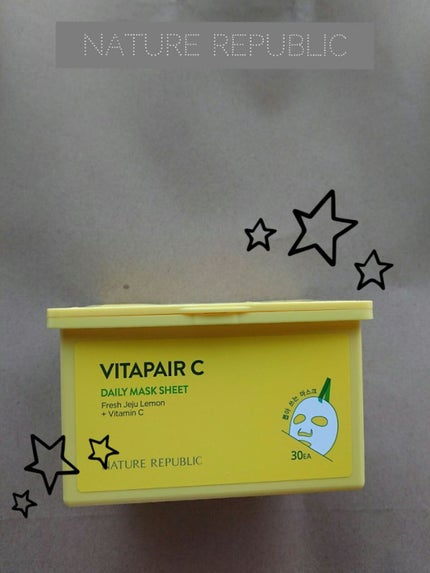ビタペアCデイリーシートマスク/ネイチャーリパブリック/シートマスク・パックを使ったクチコミ(1枚目)