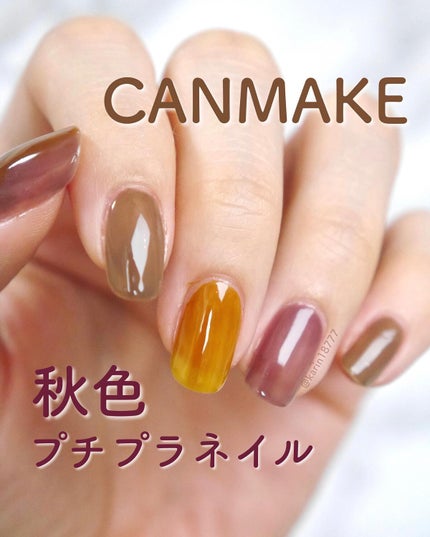 カラフルネイルズ/キャンメイク/マニキュアを使ったクチコミ(1枚目)
