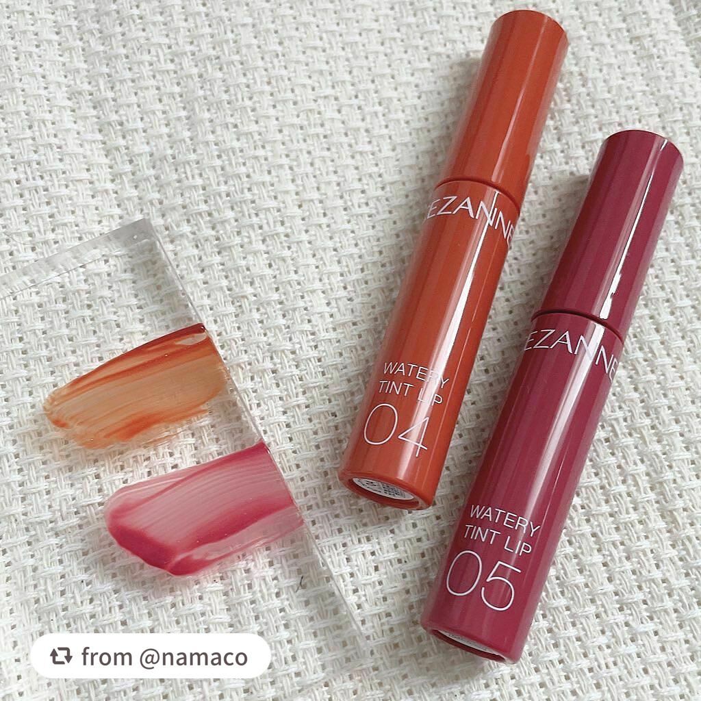 ウォータリーティントリップ/CEZANNE/リップティントを使ったクチコミ(7枚目)