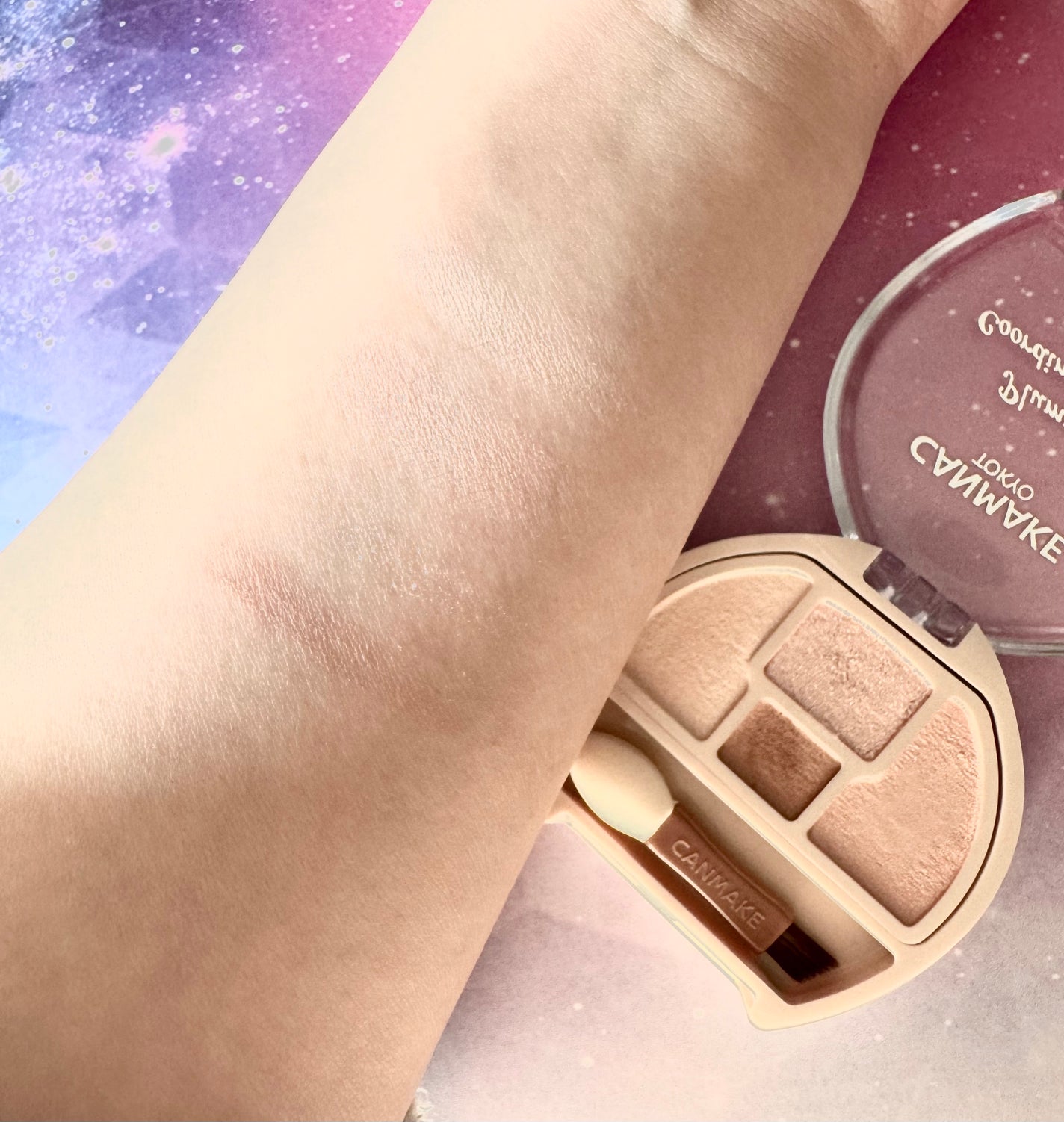 プランぷくコーデアイズNeo/キャンメイク/アイシャドウを使ったクチコミ(3枚目)