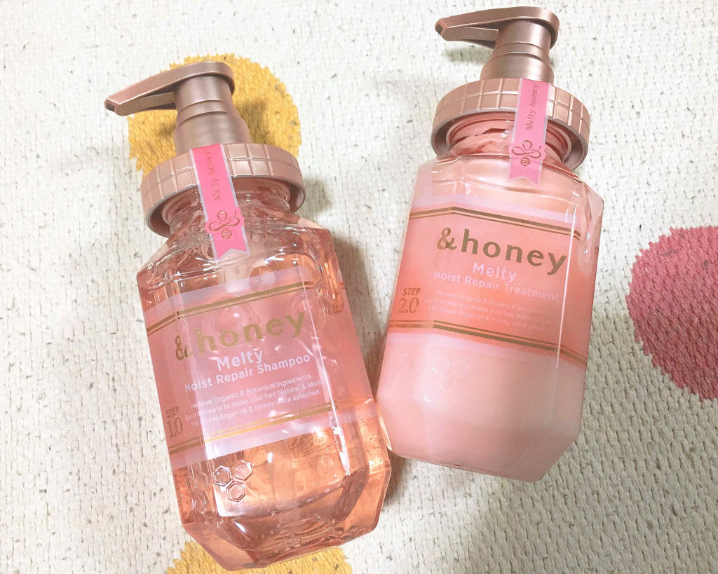 &honey Melty モイストリペア シャンプー1.0／モイストリペア ヘアトリートメント2.0/&honey/市販シャンプーを使ったクチコミ（1枚目）
