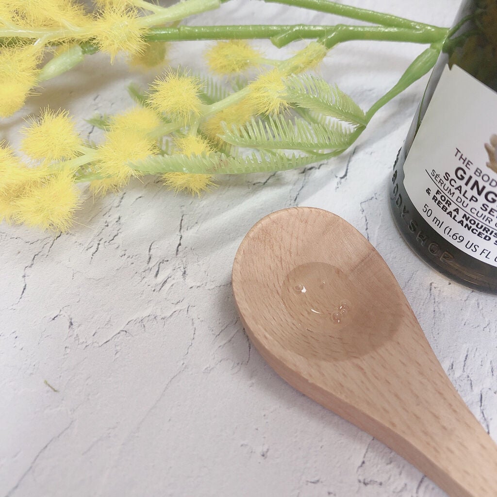 ジンジャー スカルプセラム/THE BODY SHOP/頭皮トリートメントを使ったクチコミ(2枚目)