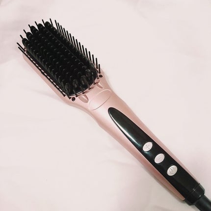 ダブルマイナスイオンストレートブラシアイロン/Miropure/ヒートブラシを使ったクチコミ(1枚目)