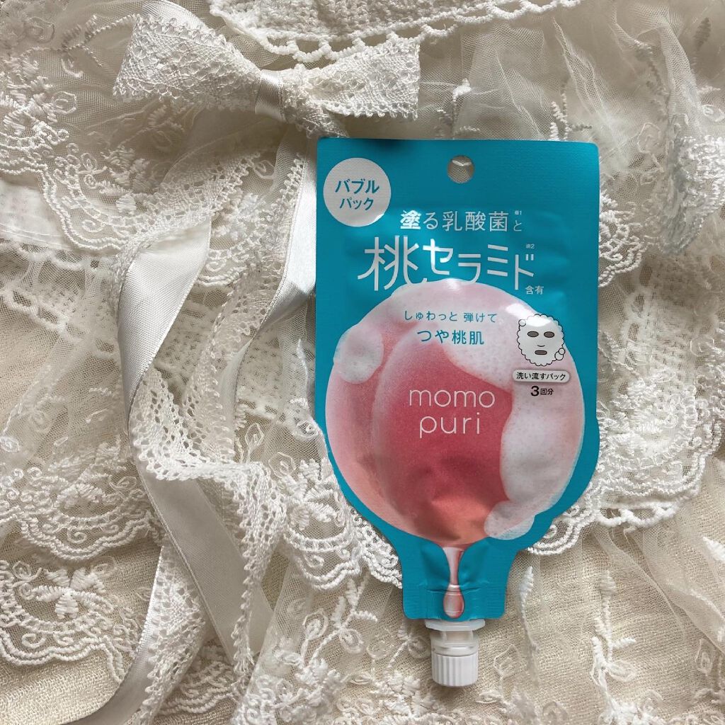 ももぷり フレッシュバブルパック/ももぷり/洗い流すパック・マスクを使ったクチコミ(1枚目)