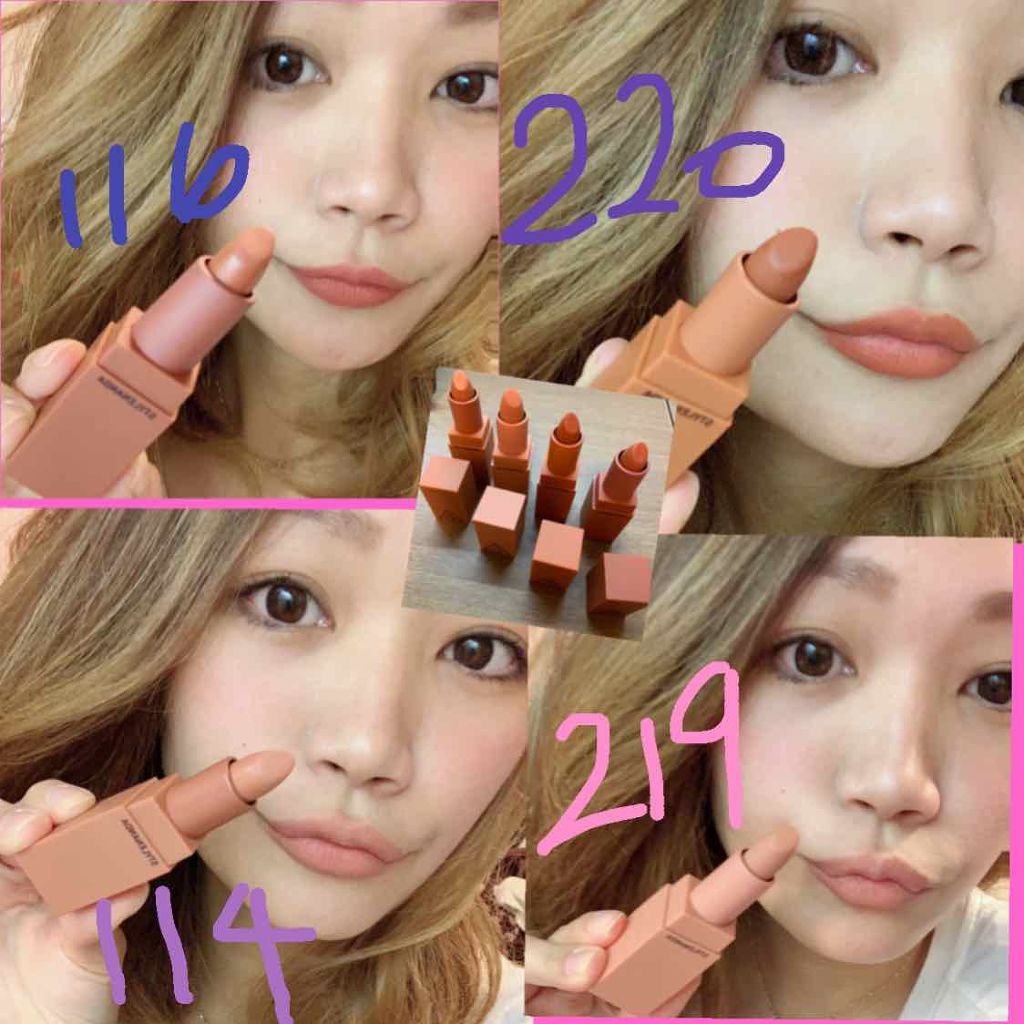 3CE MOOD RECIPE LIP COLOR/3CE/口紅を使ったクチコミ(4枚目)