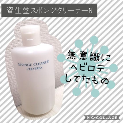スポンジクリーナーN 199/SHISEIDO/その他化粧小物を使ったクチコミ(1枚目)
