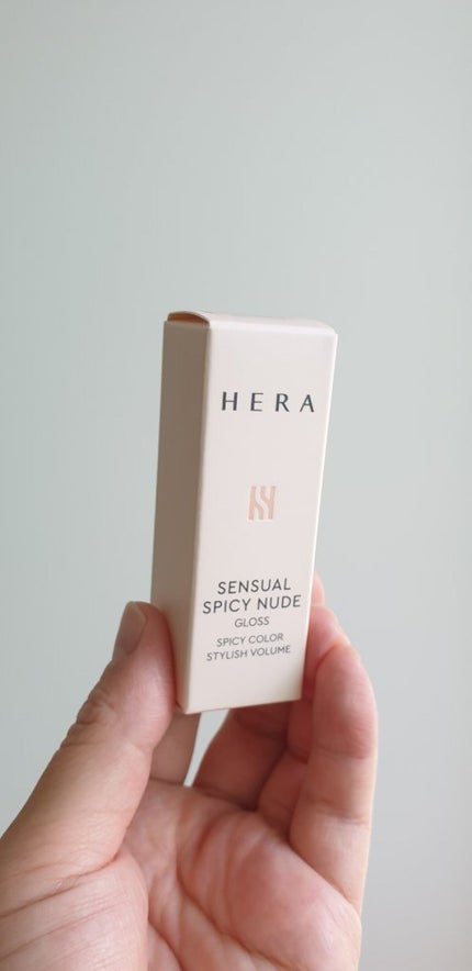 センシュアルスパイシーヌードグロス/HERA/リップグロスを使ったクチコミ(1枚目)