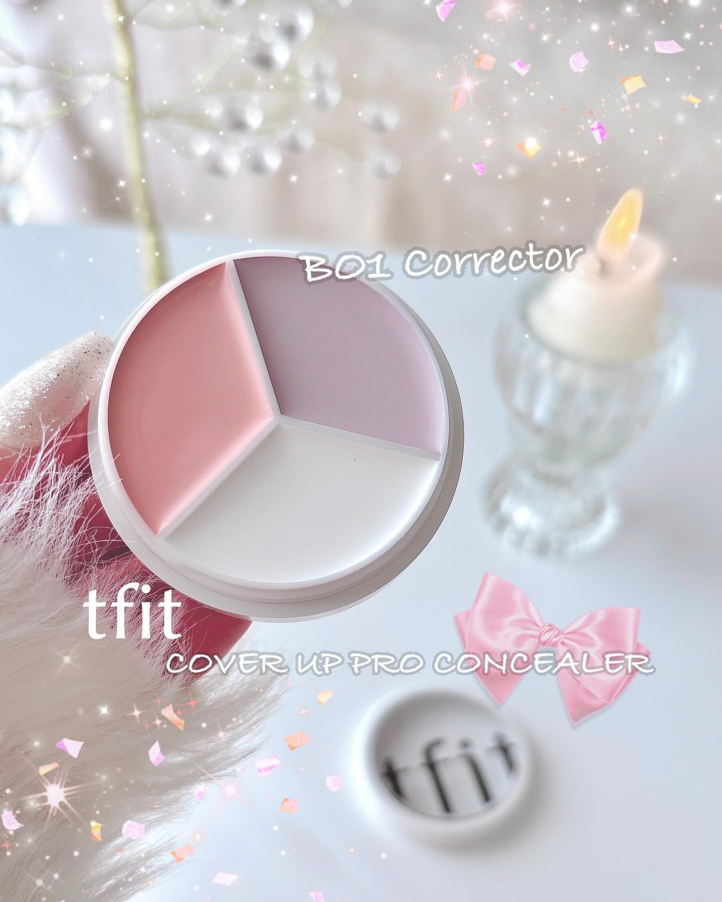 カバーアッププロコンシーラー/TFIT/パレットコンシーラーを使ったクチコミ（1枚目）