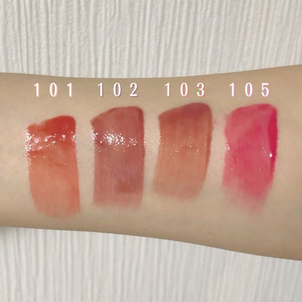 フルーティーグラムティント/Laka/リップティントを使ったクチコミ(2枚目)