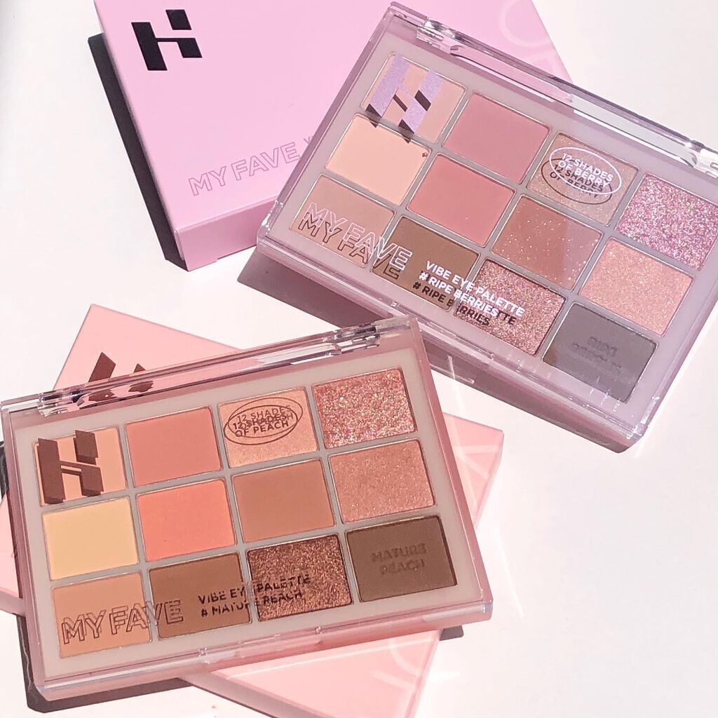 マイフェイブバイブアイパレット/HOLIKA HOLIKA/アイシャドウパレットを使ったクチコミ(5枚目)