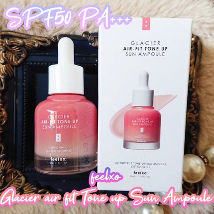 ピルソ グラシアエアフィットトーンアップサンアンプル SPF50 PA+++/feelxo/化粧下地を使ったクチコミ(1枚目)