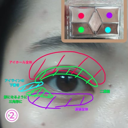 クイックラッシュカーラー/キャンメイク/マスカラ下地を使ったクチコミ(3枚目)