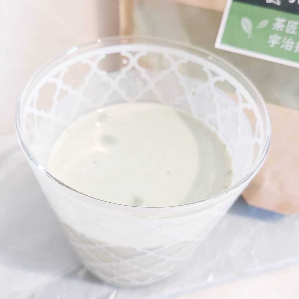 MATCHA PURE（プロテインパウダー）/ピュアパートナー/ソイプロテインを使ったクチコミ（3枚目）