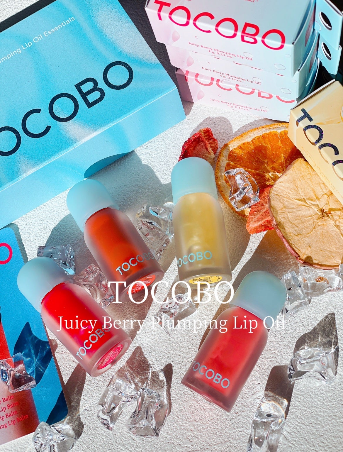 ジューシーベリープランピングリップオイル/TOCOBO/リップグロスを使ったクチコミ(1枚目)