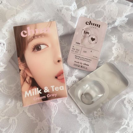 chuuLENS Milk&Tea 1day/chuu LENS/ワンデー(1DAY)カラコンを使ったクチコミ(2枚目)