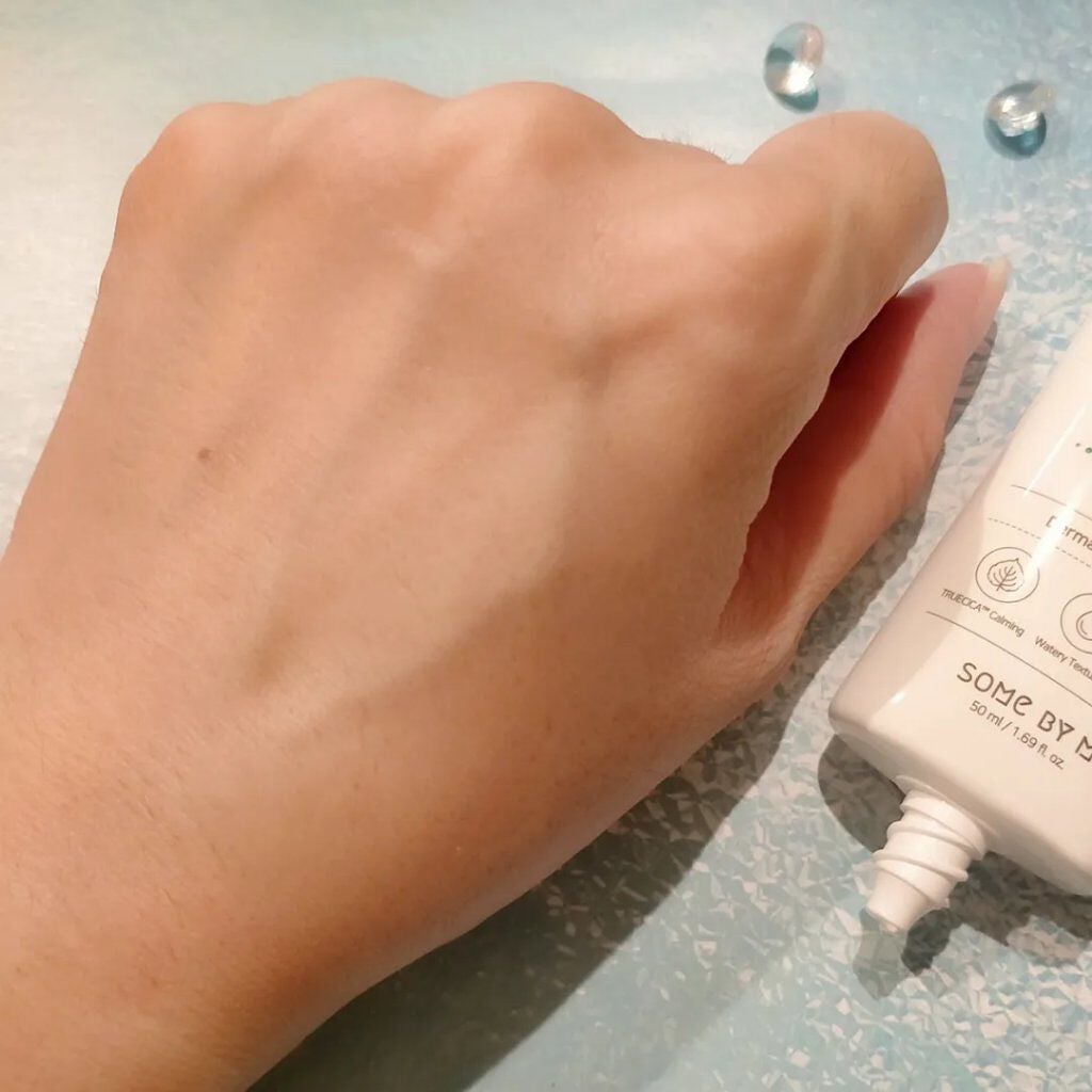 TRUECICA アクアカーミング日焼け止め/SOME BY MI/日焼け止めクリームを使ったクチコミ(4枚目)