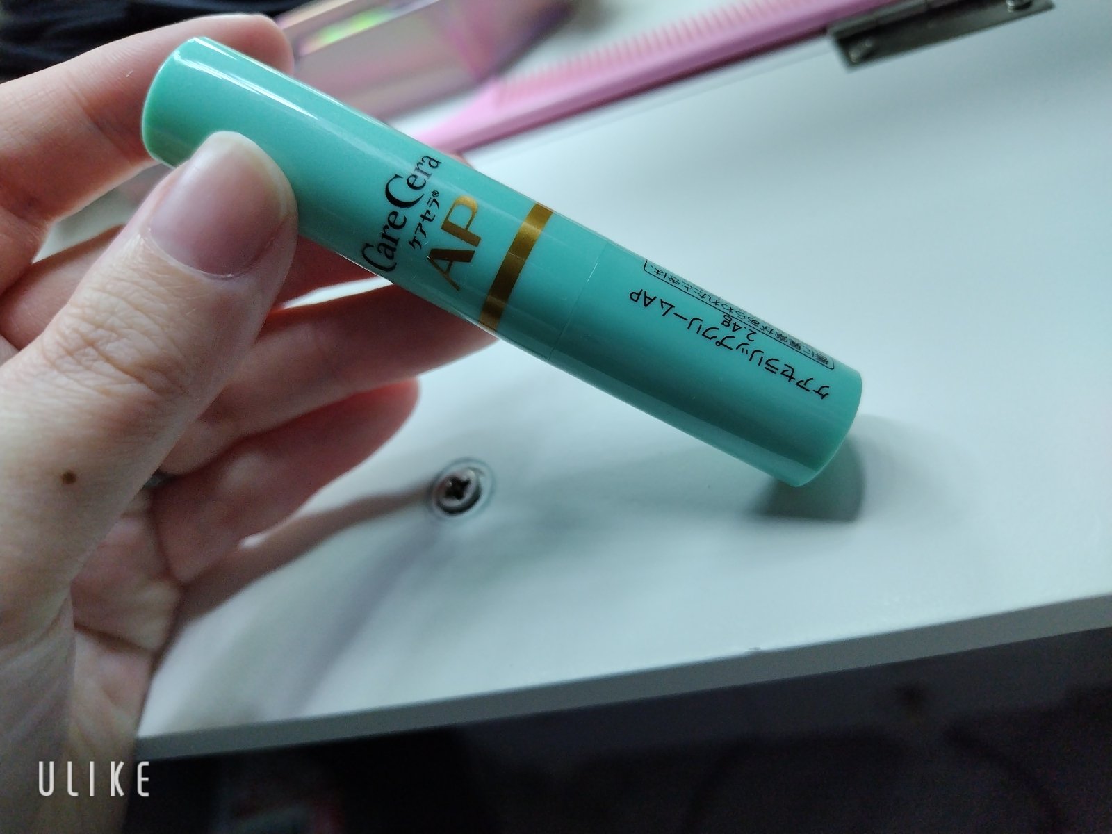 ケアセラ モイストバリアリップクリーム/ケアセラ/リップクリームを使ったクチコミ（1枚目）