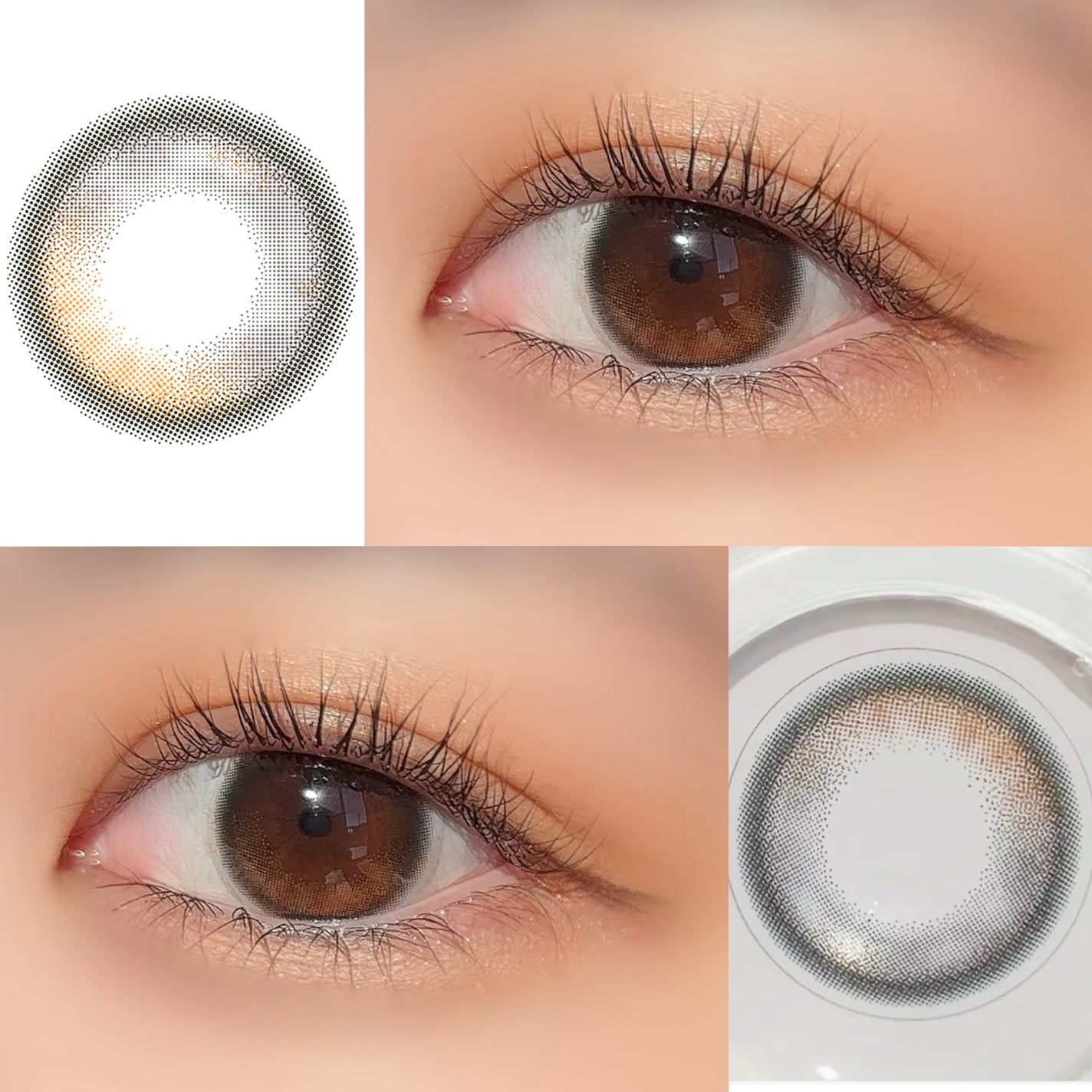 HARNE 1day/HARNE/ワンデー(1DAY)カラコンを使ったクチコミ(2枚目)