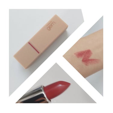 gemini lip stick/la peau de gem./口紅を使ったクチコミ（1枚目）