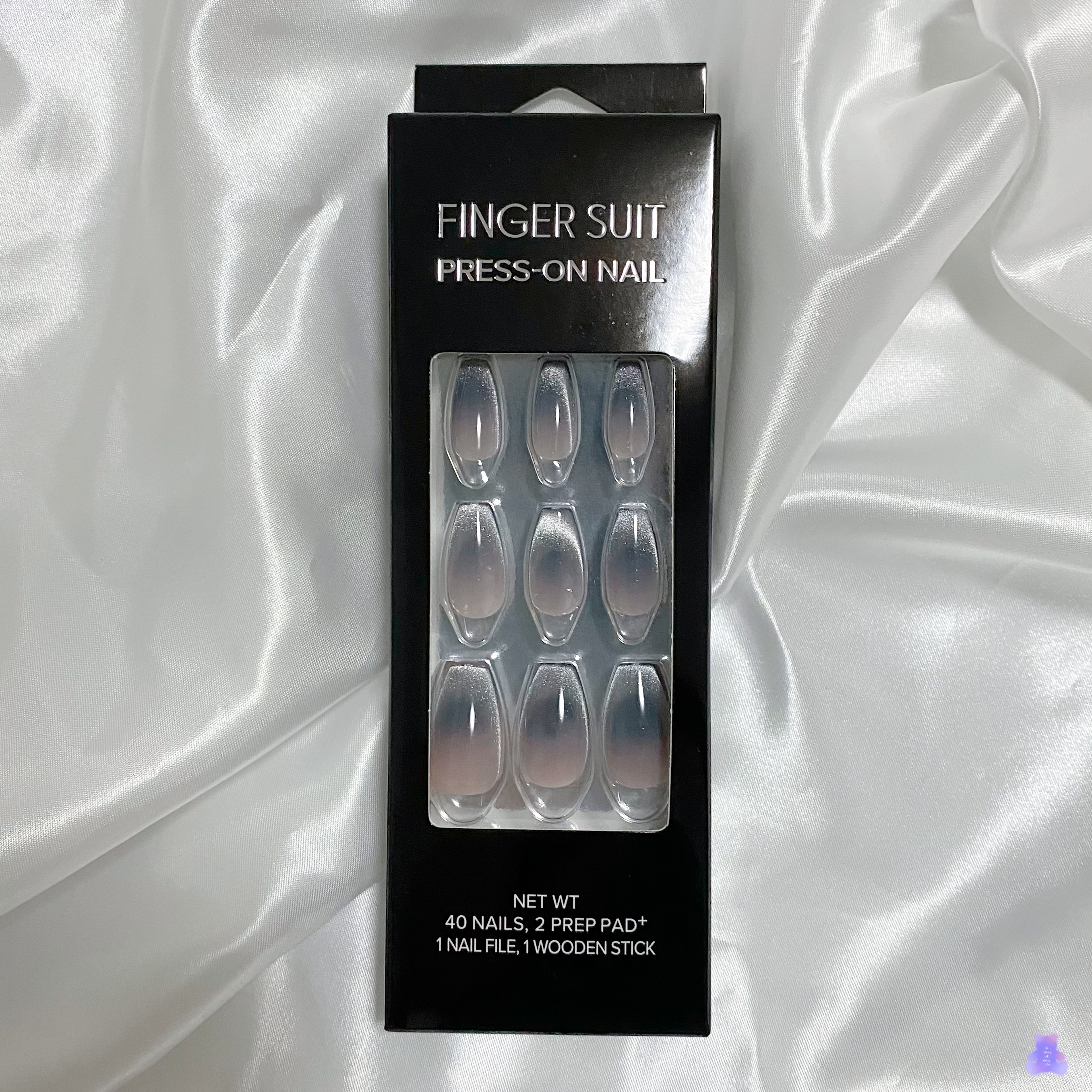 ネイルチップ(シールタイプ) Witty/FINGER SUIT/ネイルチップ・パーツを使ったクチコミ（3枚目）