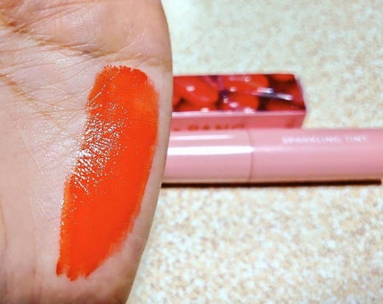 アピュー ジューシーパン スパークリングティント/A’pieu/口紅を使ったクチコミ(2枚目)