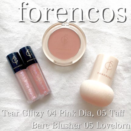 ベアブラッシャー パフ付き/フォレンコス/パウダーチークを使ったクチコミ(1枚目)