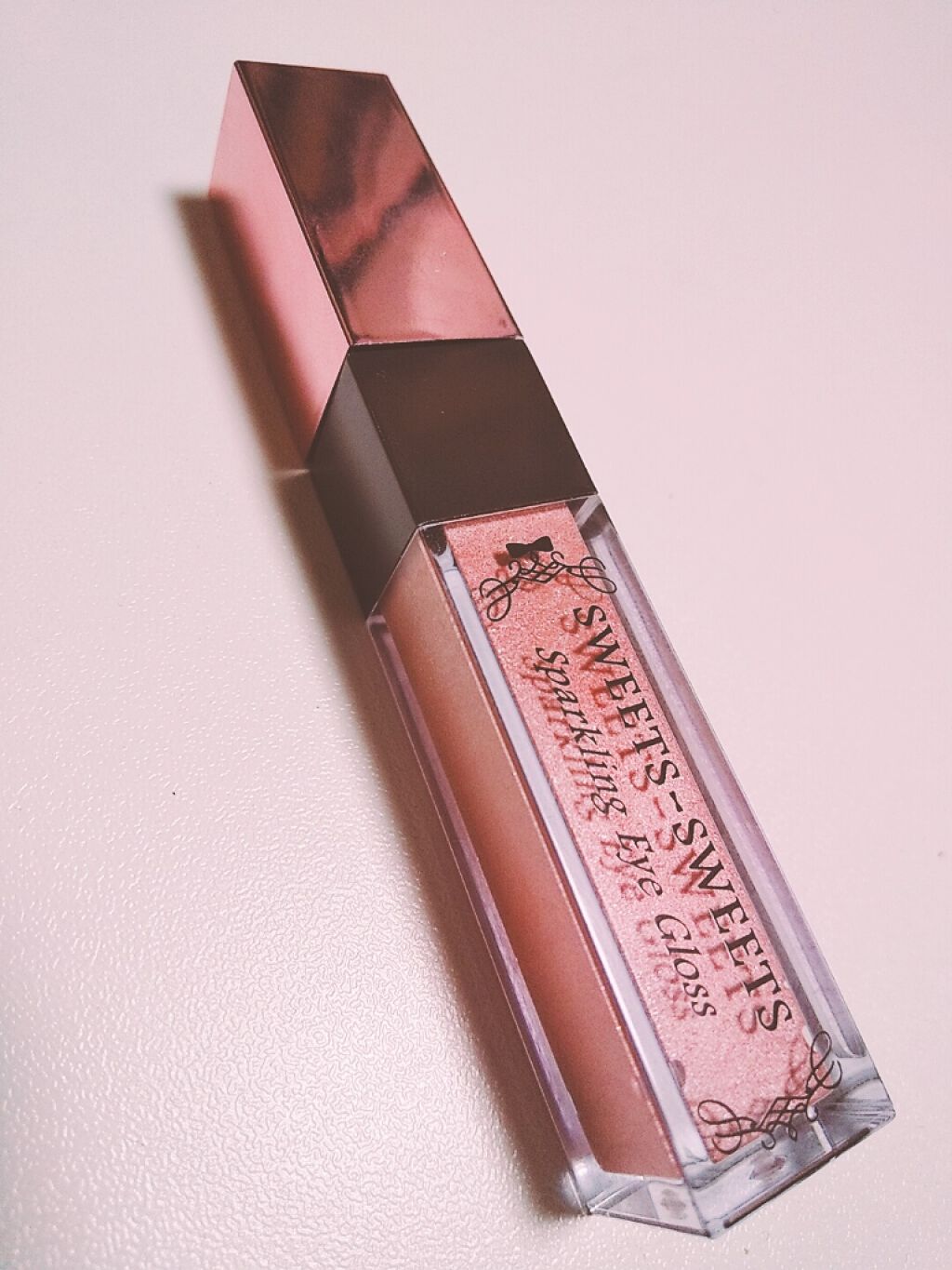 スパークリングアイグロス/スウィーツ スウィーツ/リキッドアイシャドウを使ったクチコミ(1枚目)