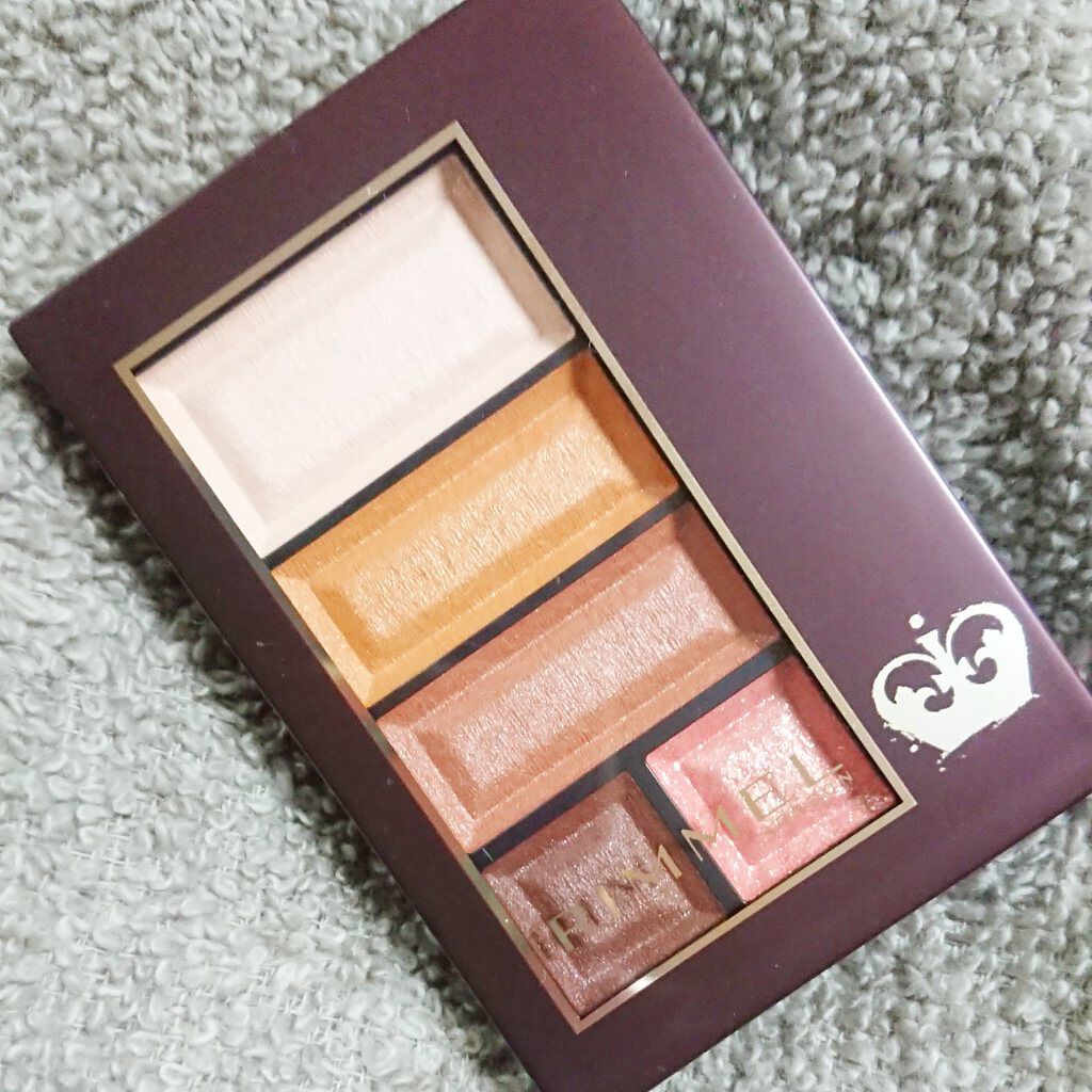 ショコラスウィート アイズ ソフトマット 102 ジャスミンショコラ（限定）/リンメル ロンドン/アイシャドウパレットを使ったクチコミ（1枚目）