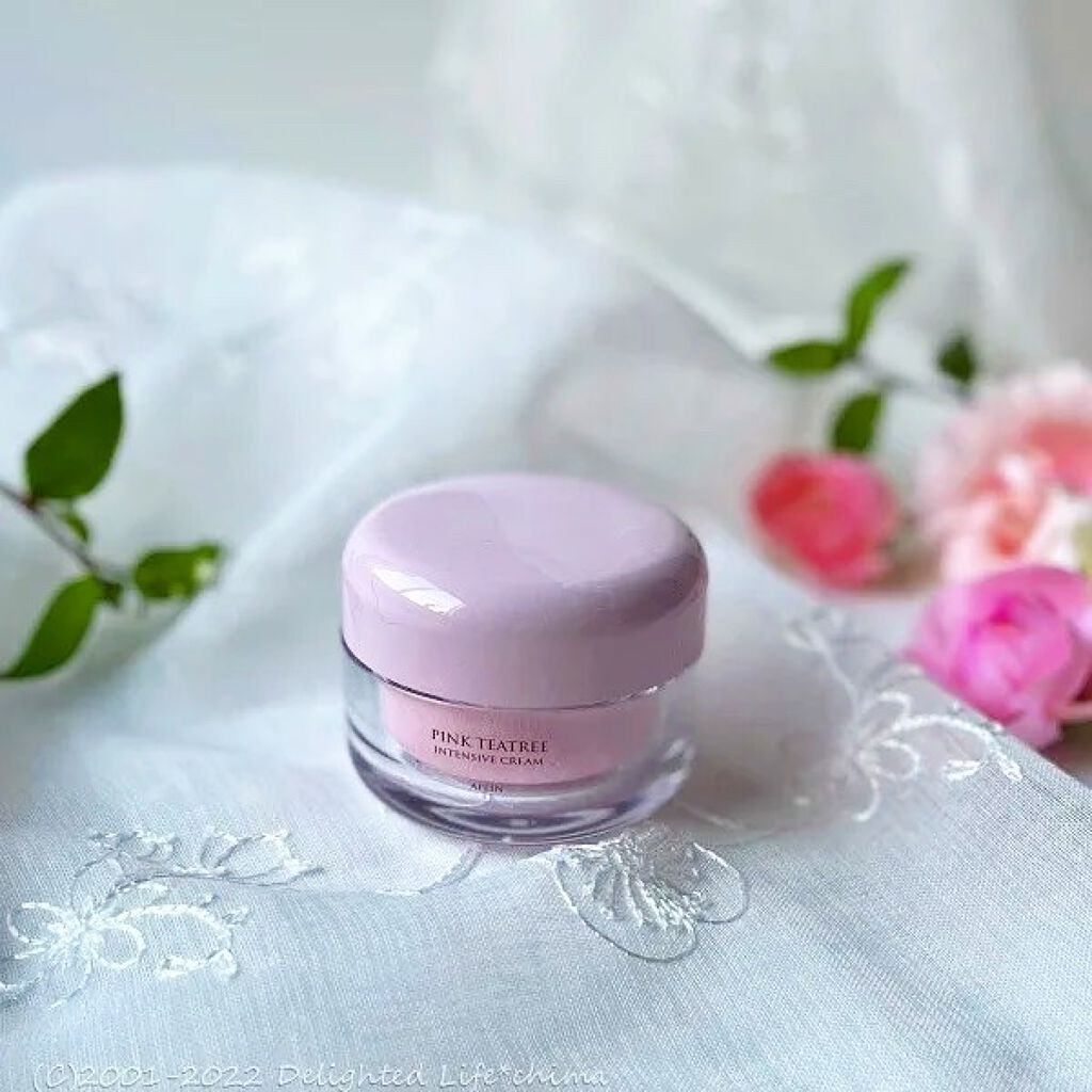 ピンクティーツリークリーム/APLIN/フェイスクリームを使ったクチコミ(2枚目)