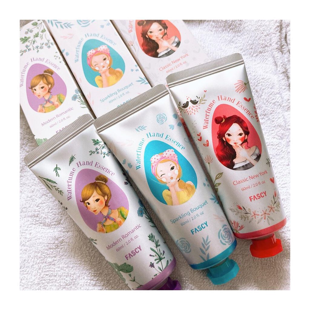 ウォーターフュームハンドエッセンス/FASCY(パーシー)/ハンドクリームを使ったクチコミ(3枚目)