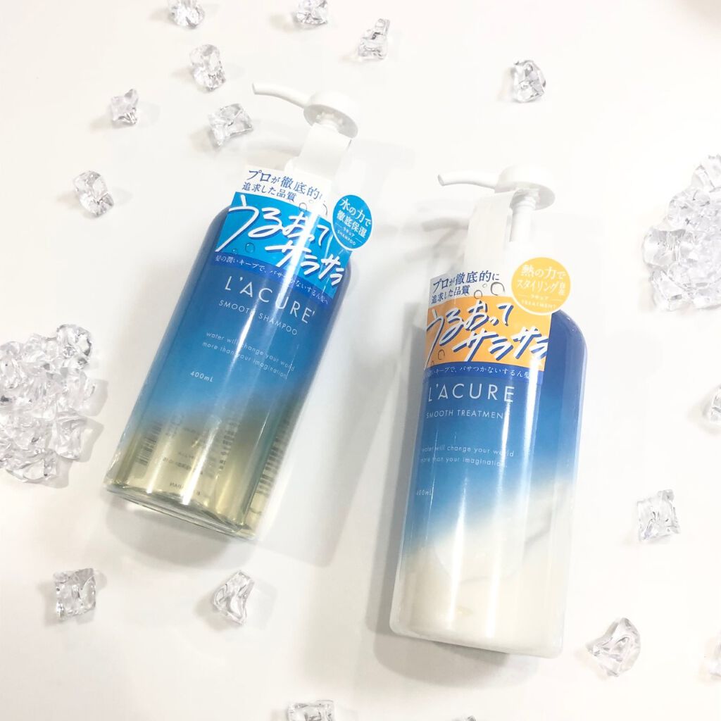 スムースシャンプー/スムーストリートメント/L'ACURE/市販シャンプーを使ったクチコミ(7枚目)