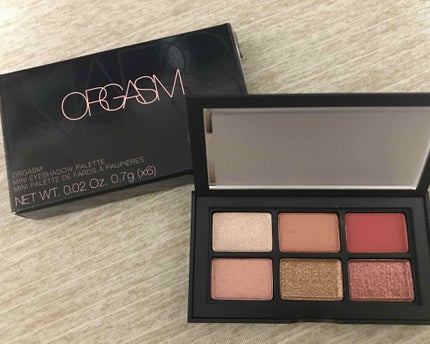 オーガズム ミニアイシャドーパレット/NARS/アイシャドウパレットを使ったクチコミ(1枚目)