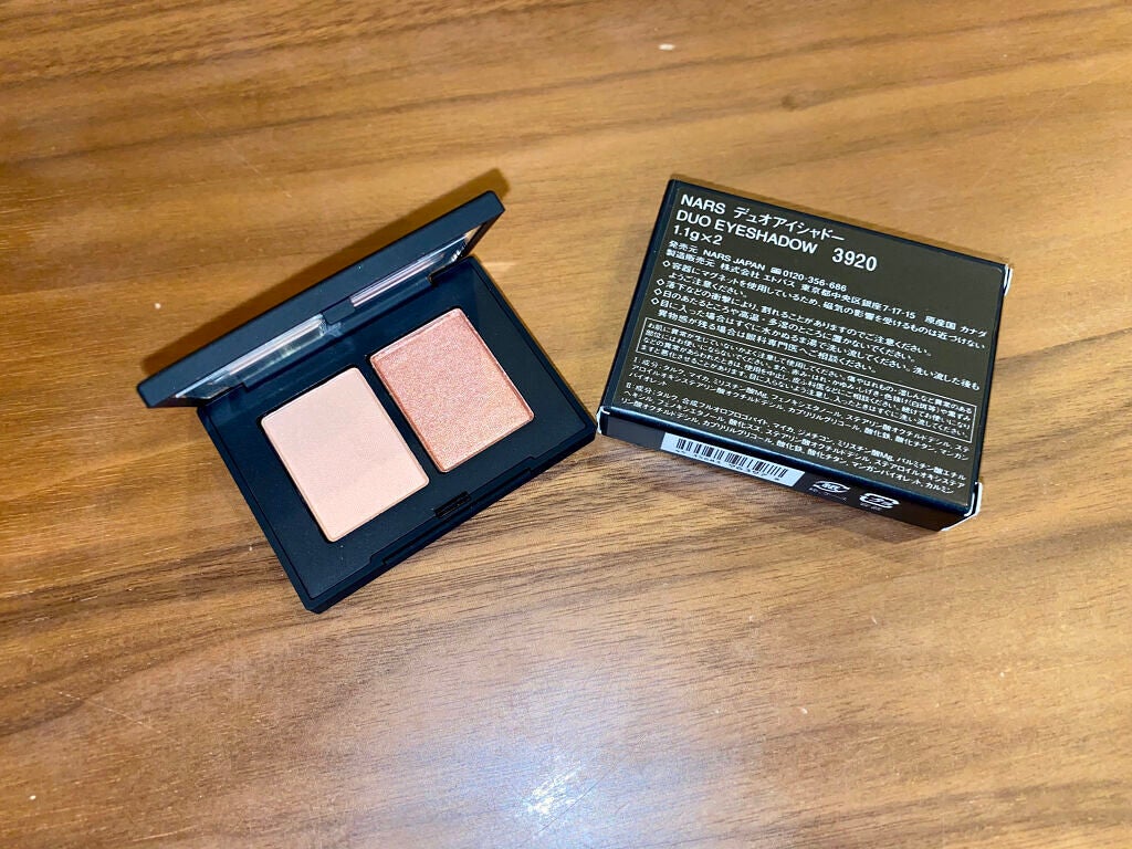 デュオアイシャドー/NARS/アイシャドウパレットを使ったクチコミ(2枚目)