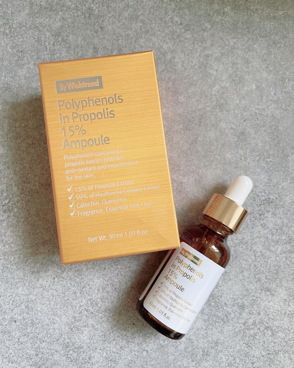 バイウィッシュトレンド プロポリス15%アンプル/By Wishtrend/美容液を使ったクチコミ(1枚目)