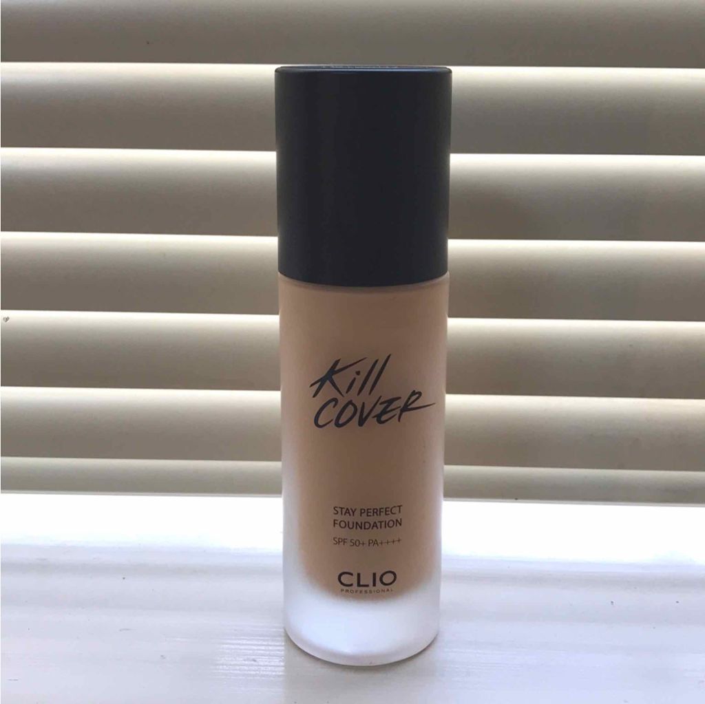 キルカバー ステイパーフェクトファンデーション/CLIO/リキッドファンデーションを使ったクチコミ(1枚目)