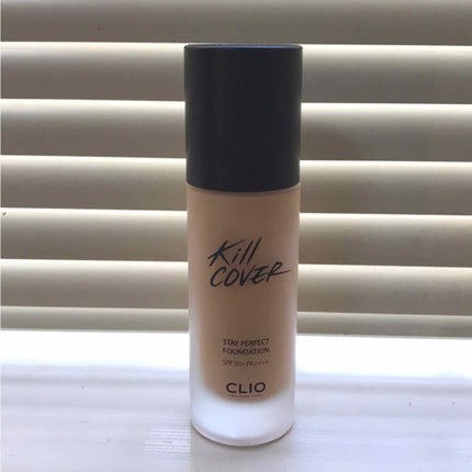 キルカバー ステイパーフェクトファンデーション/CLIO/リキッドファンデーションを使ったクチコミ(1枚目)