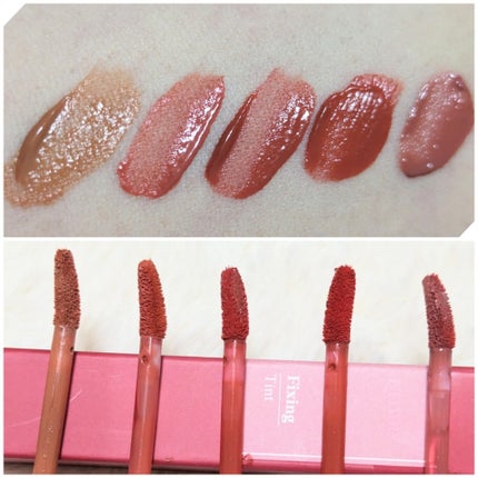 フィクシングティント/ETUDE/リップティントを使ったクチコミ(2枚目)