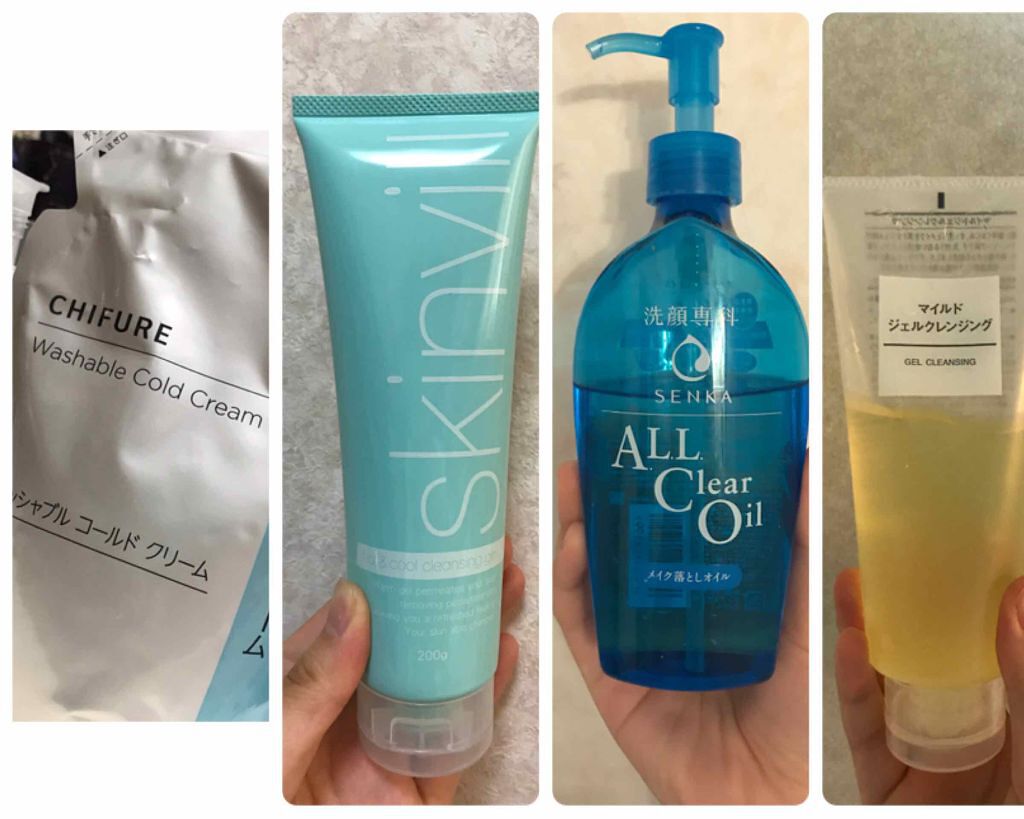 ホットクレンジングジェルサマー（サマースノー・ミントの香り）/skinvill/クレンジングジェルを使ったクチコミ（2枚目）